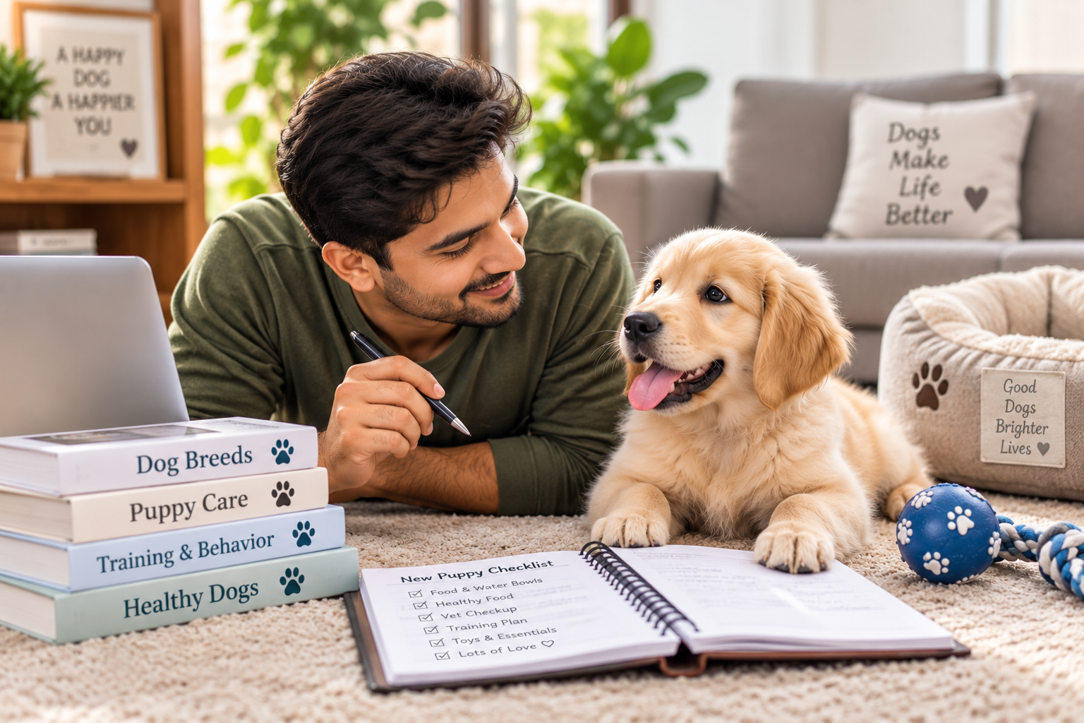 Preparing for a new puppy